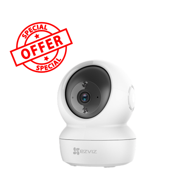 *SPECIAL OFFER EZVIZ CS-C6N-D0-8B4WF 2K+ Smart Wi-Fi Pan/Tilt Indoor Camera with Night Vision, Motion Detection & 2-Way Audio