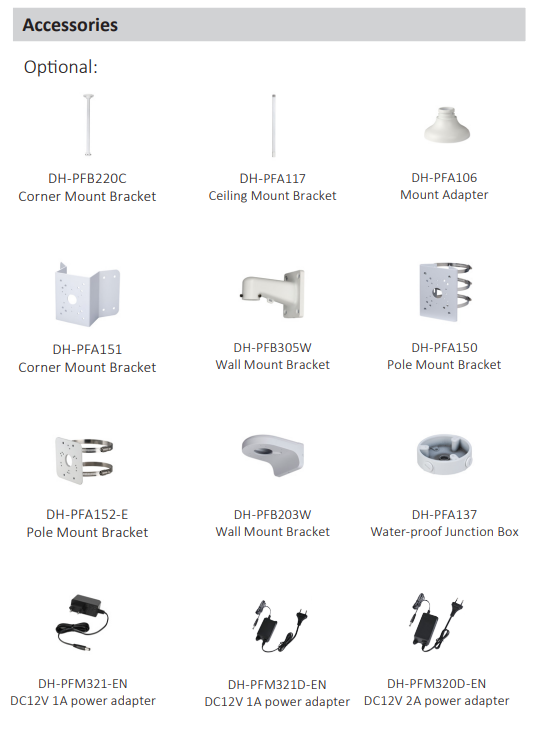 Dahua DH‑IPC‑HDW3867T‑ZS‑IL‑ANZ – 8MP Smart Dual Light Vari‑focal Eyeball WizSense IP Security Camera (Starlight, AI Perimeter, IP67)