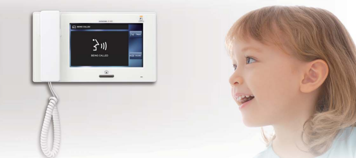 *CLEARANCE Aiphone JPS-4AED JP Series Colour Video Intercom Kit with 7-Inch Touchscreen & Video Memory