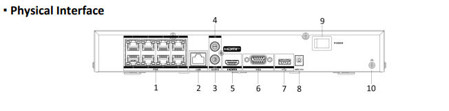 HiLook NVR‑108MH‑K/8P 8‑Channel 1U 4K PoE NVR with Smart AI Analytics & 8‑Port PoE Switch – Perfect for SMB Video Surveillance