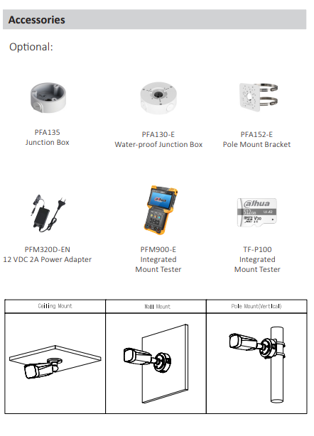 Dahua DH-IPC-HFW3649T1-AS-PV-PRO-ANZ 6MP TiOC Wizcolor Smart Dual Light Active Deterrence Fixed-Focal Bullet WizSense Network Camera
