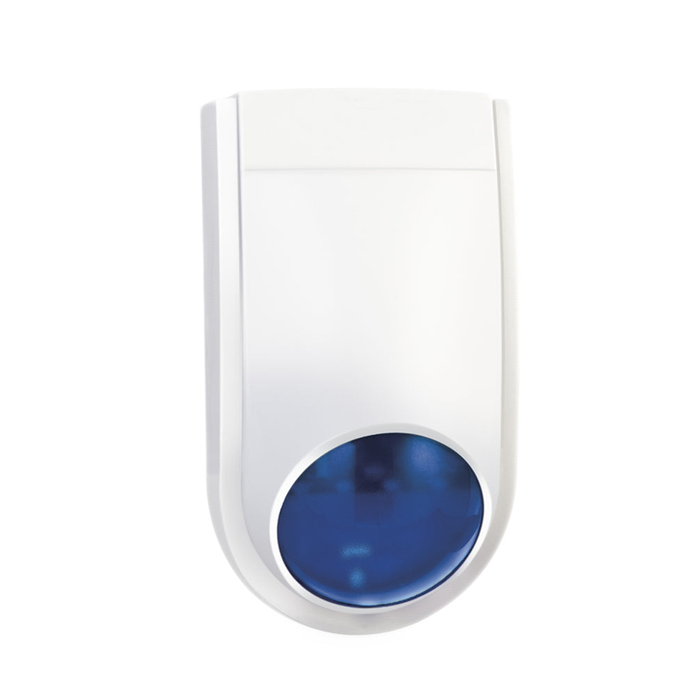 BOSCH WP06 slimline combo siren outdoor screamer & blue strobe light with eol resistor