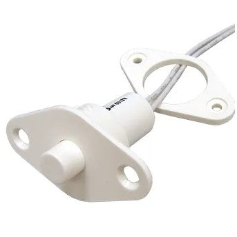Push Button Reed TAG, Reed switch Push button, Screw flush mount, White