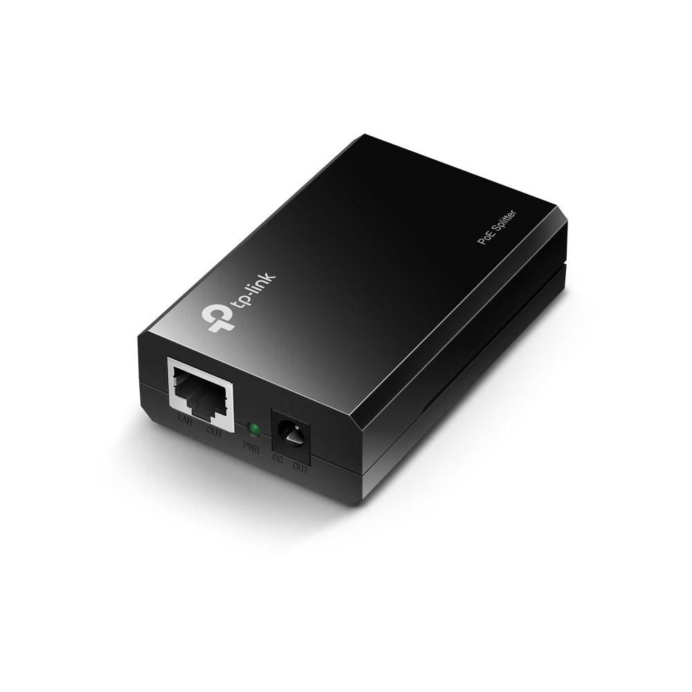 TP-Link PoE Splitter TL-POE10R single POE input & single ethernet out along with a selectable 5V/9V/12V DC (2A/1A/1A) output