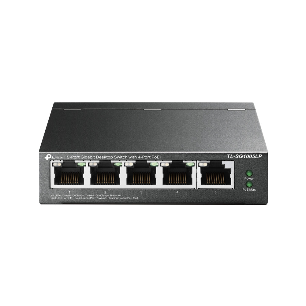 TP-Link TL-SG1005LP 5-Port Gigabit PoE Switch