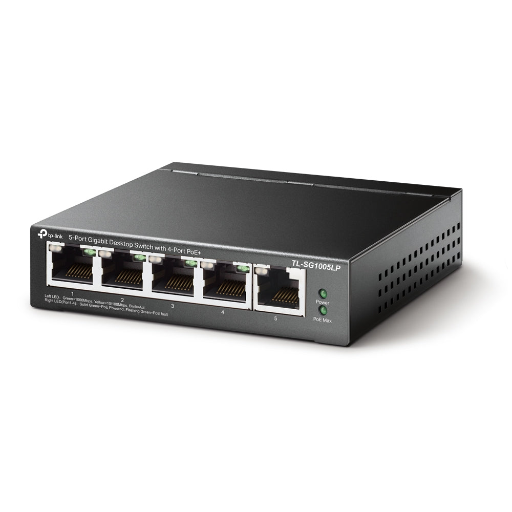 TP-Link TL-SG1005LP 5-Port Gigabit PoE Switch