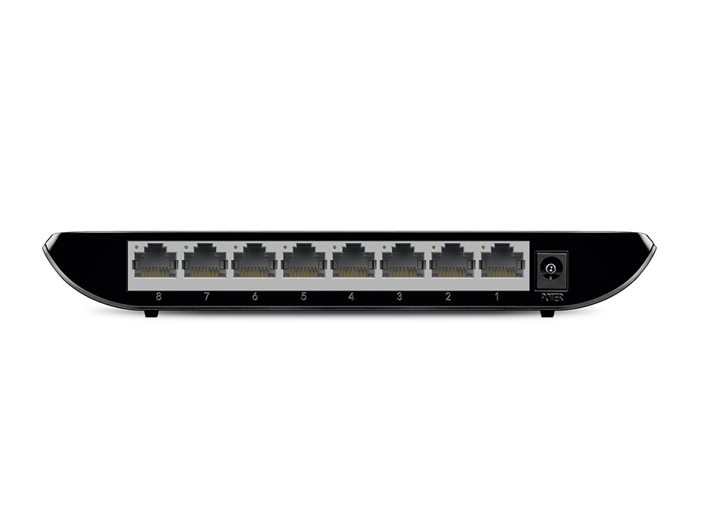 TP-Link TL-SG1008D 8-Port Gigabit Desktop Switch | Green Ethernet | Plug & Play | Compact Plastic Housing
