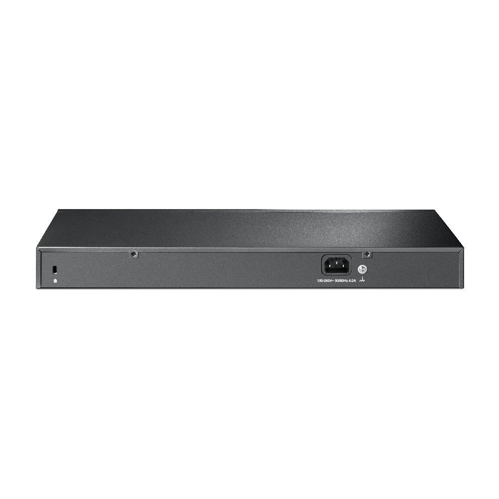 TP-Link TL-SL1218MP 16-Port 10/100 Mbps + 2-Port Gigabit PoE+ Rackmount Switch | High Power Budget, Long-Range PoE, Plug-and-Play Simplicity