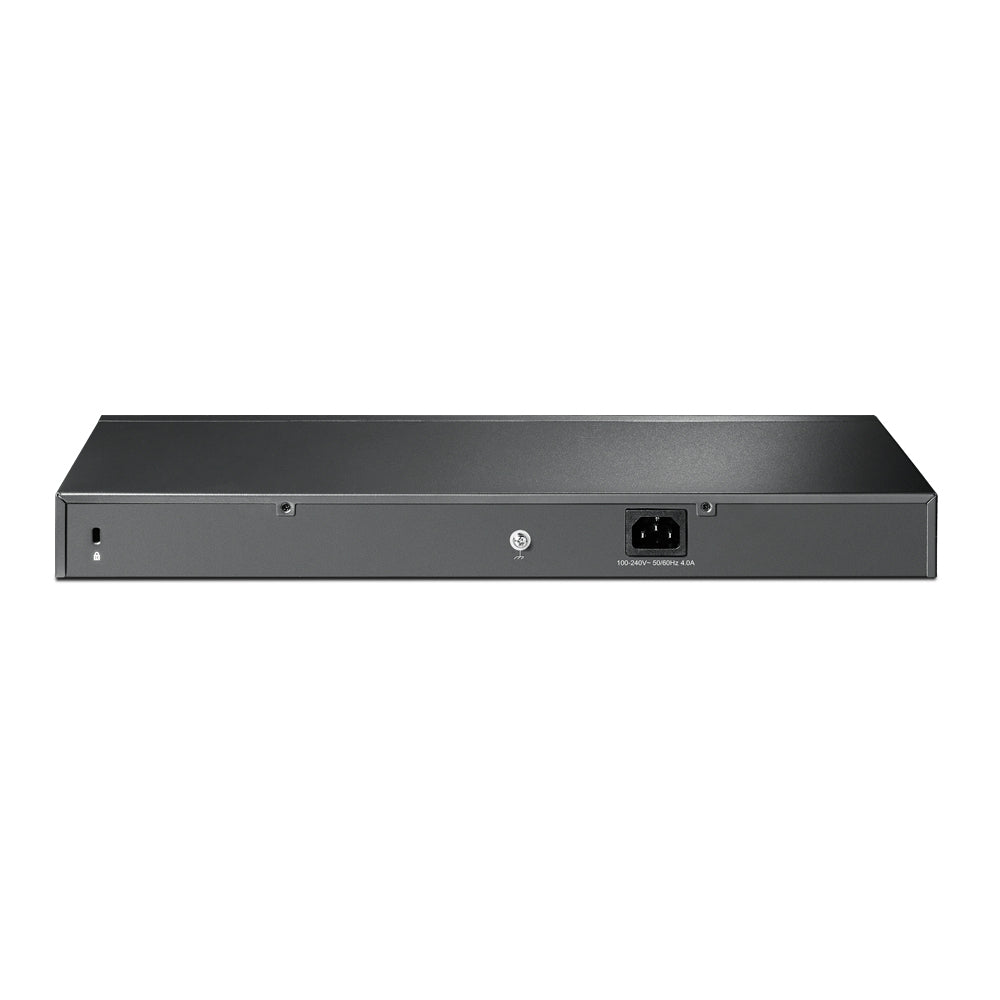 TP-Link JetStream TL-SL2428P 24-Port 10/100Mbps + 4-Port Gigabit Smart Switch with 24-Port PoE+ | High-Power 250W PoE, L2/L3 Features, Advanced Security