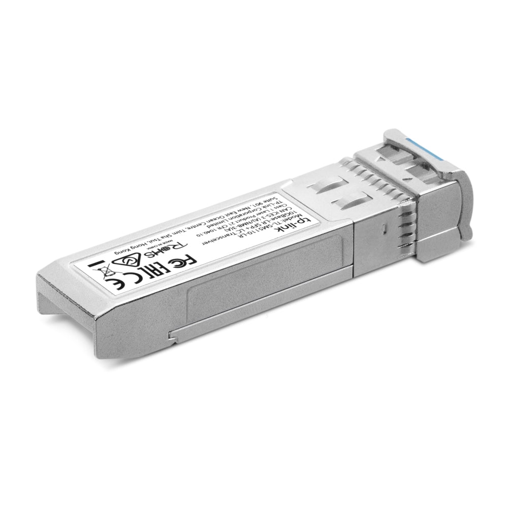 TL-SM5110-LR | TP-Link 10GBase-LR SFP+ LC Single-Mode Transceiver – 10 km Fiber Reach