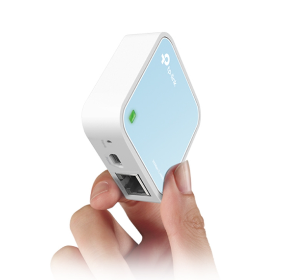 TP-Link TL-WR802N 300Mbps Wireless N Nano Router – Portable Wi-Fi 4 Travel Router