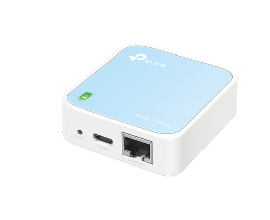 TP-Link TL-WR802N 300Mbps Wireless N Nano Router – Portable Wi-Fi 4 Travel Router