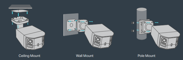 The TP‑Link VIGI InSight S385DPS is a professional panoramic outdoor security camera designed for commercial and industrial surveillance needs. Featuring 180° dual‑lens stitched panoramic imaging, Human &amp; Vehicle Classification, Active Defence alarms, and ultra low‑light night vision,