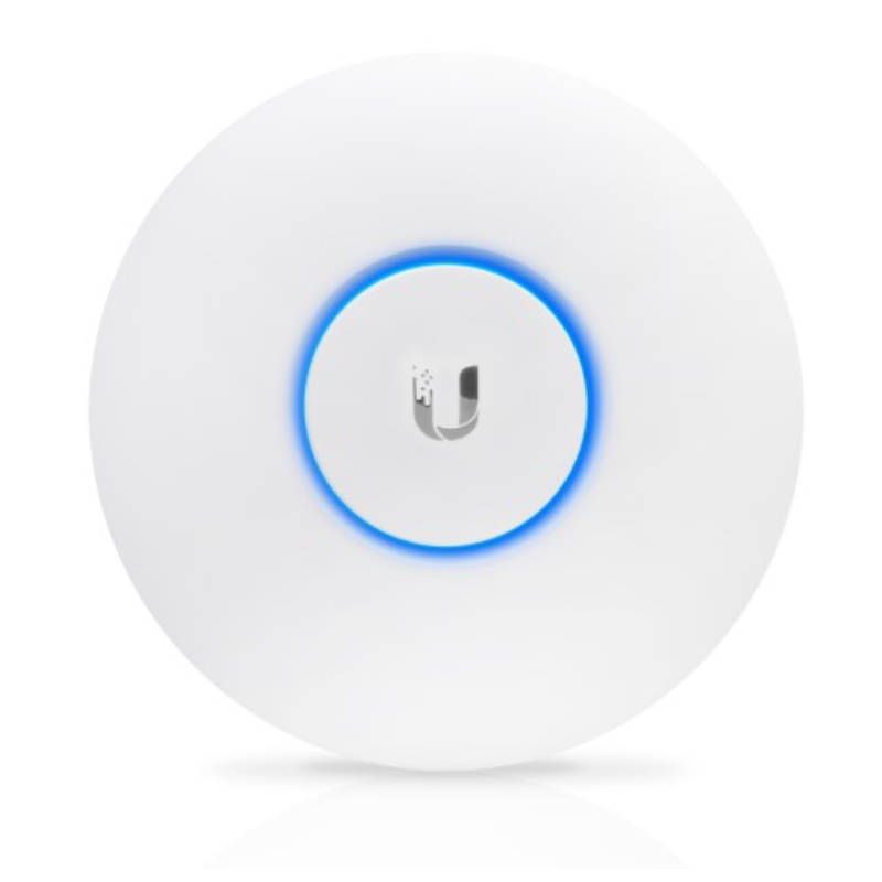 Ubiquiti UniFi AC Pro V2 UAP-AC-PRO dual-band WiFi 5 access point with white circular design