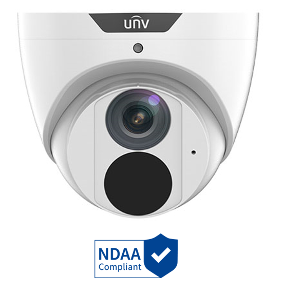 Uniview PRIME-I Series 5MP IP Camera (White) - AI Powered with Light Hunter IR IPC3615SB-ADF28KM-I0