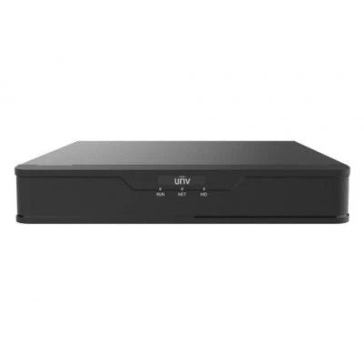 Uniview EASY 8-Channel NVR NVR501-08B-P8 with 8 PoE Ports, 4K Resolution, 80Mbps Input, 1x SATA HDD Slot up to 8TB