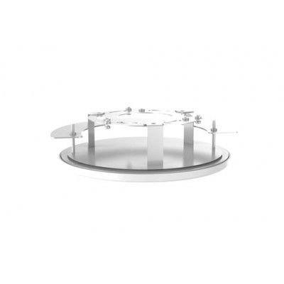UNIVIEW UNVTR-FM152-A-IN 嵌入式安装支架适合圆顶白色镀锌/塑料 0.49 KG
