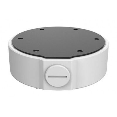 UNIVIEW UNVTR-JB04-C-IN-SE JUNCTION BOX WITH LID SUITS DOME/ FIXED DOME WHITE ALUMINIUM ALLOY 0.3 KG
