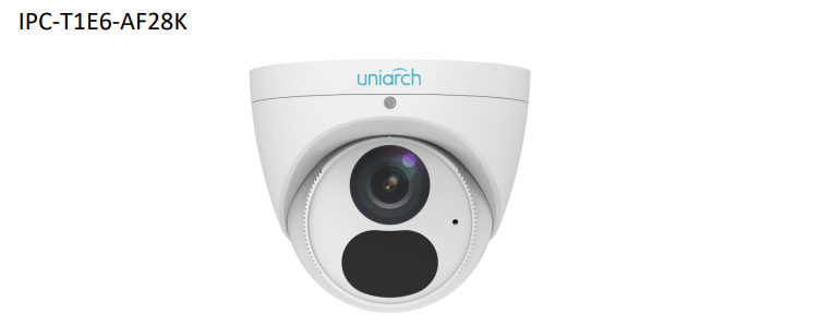 Uniarch 4 x 6MP Turret Camera 8CH PoE NVR 2TB Complete CCTV Security Kit