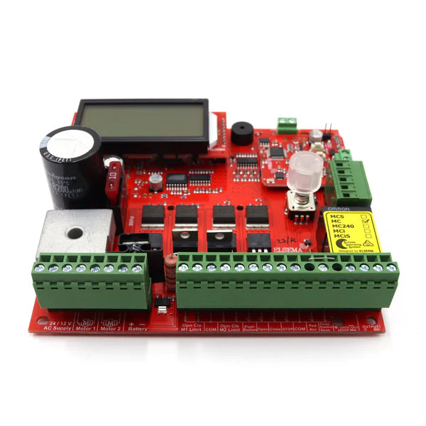 ELSEMA Eclipse Gate Controller MC12E – IP66 Enclosure, 12V DC/24V DC