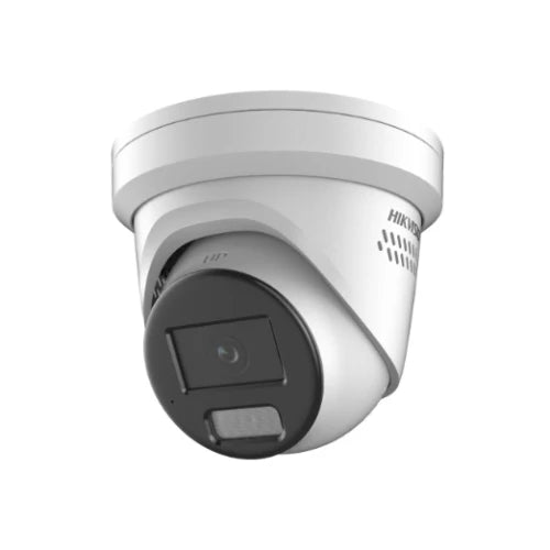 Hikvision 4MP ColorVu AI CCTV Security Kit | 2x DS-2CD2347G2-LSU/SL Turret Cameras | DS-7604NI-M1/4P 4 Channel PoE NVR | 2TB Surveillance HDD