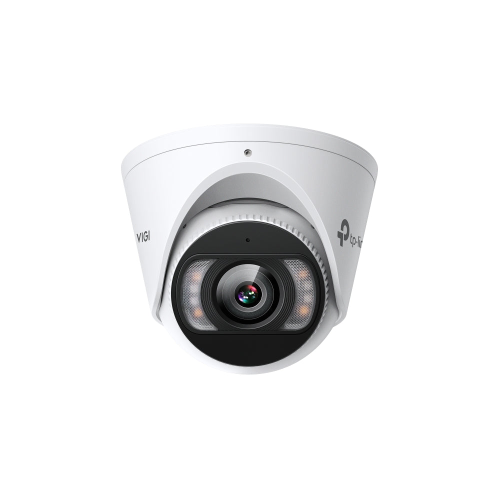 TP‑Link VIGI NK4P‑T4425‑2T 4 MP Full‑Color Turret IP Camera & 4‑Channel PoE+ NVR Camera Kit – Plug‑and‑Play, 2 TB HDD, Human/Vehicle AI, IP67, 30 m IR & White Light