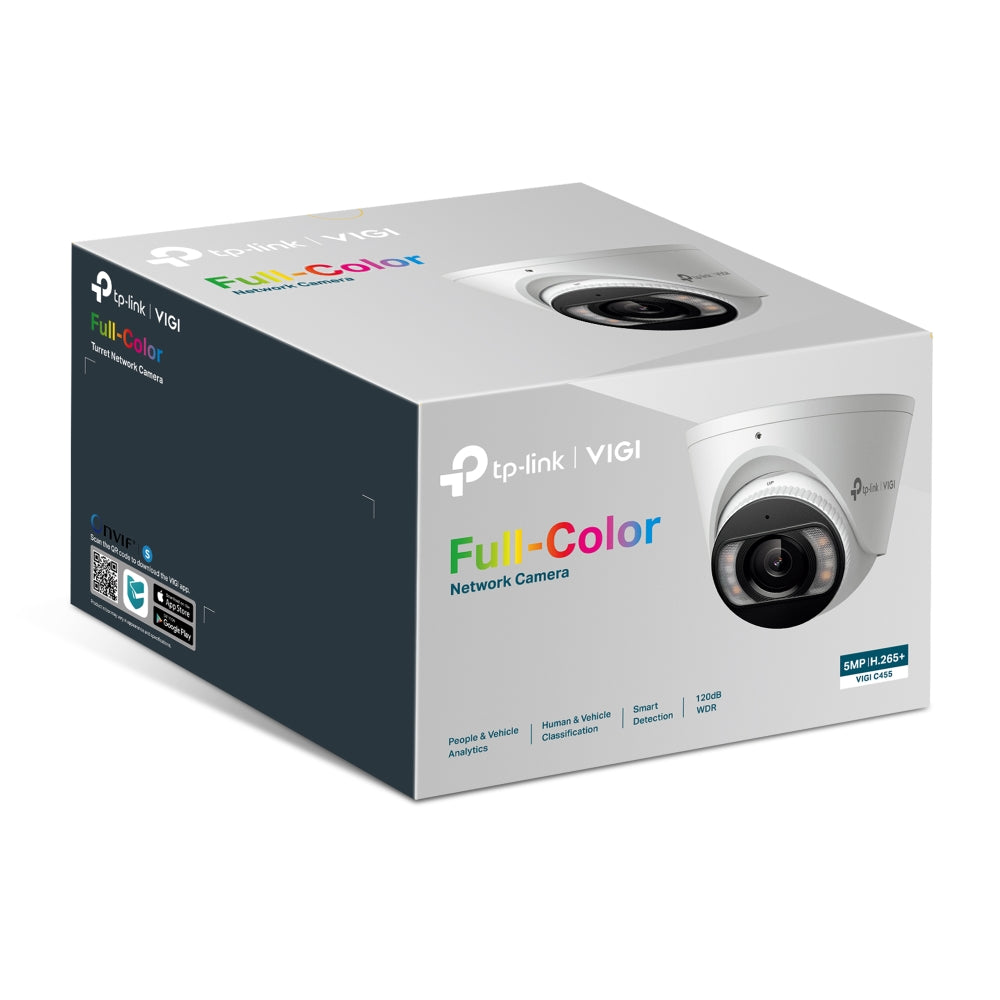 TP-Link VIGI C485 8MP Full-Colour Turret Network Camera 2.8mm / 4mm