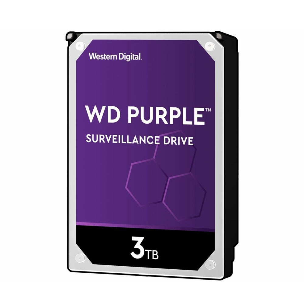 वेस्टर्न डिजिटल पर्पल सर्विलांस हार्ड ड्राइव 3टीबी
