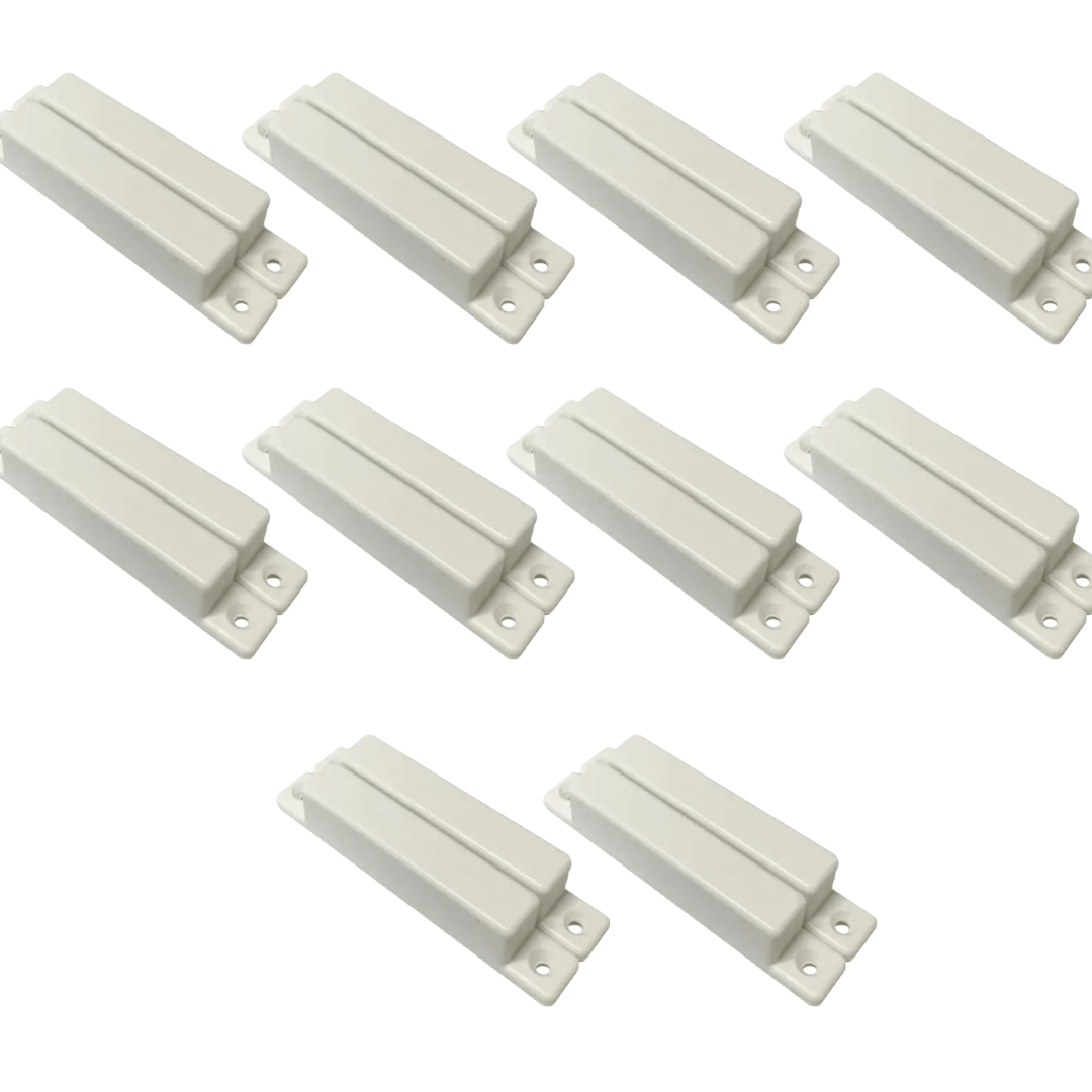 SECOR WSS60 Surface Mount Reed Switch White – NC SPST, 50mm Wide Gap, Epoxy Sealed, 1-Year Warranty