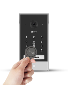 EZVIZ EP7 Smart Home Video Doorphone | Solar-Powered, 2K Video, Wi-Fi Connectivity | Easy Remote Unlock &amp; 7” Touchscreen