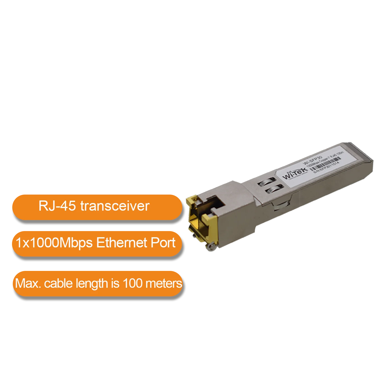 Wi-Tek WI-SFP30 SFP RJ-45 Transceiver