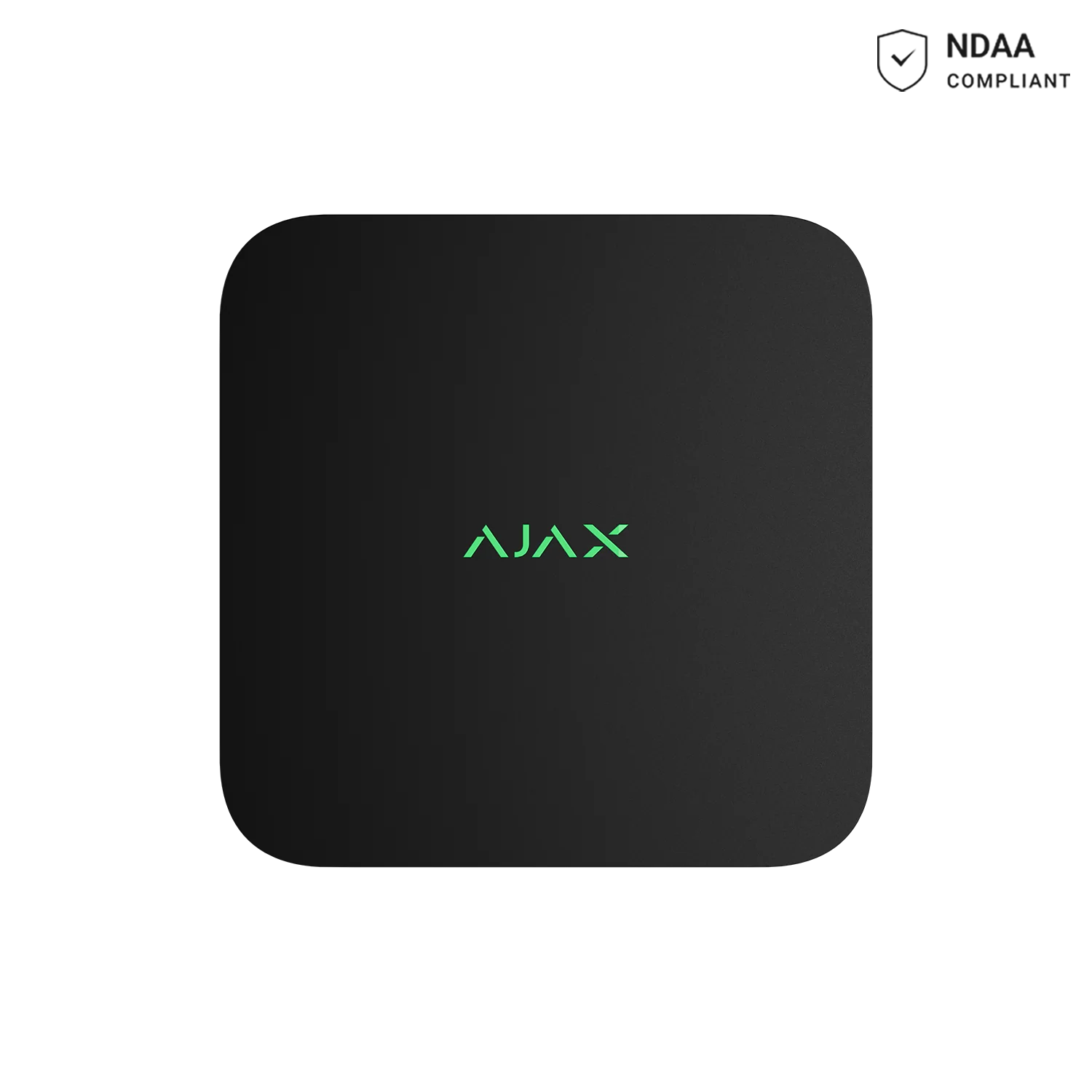 AJAX#80217 Ajax 8CH Network Video Recorder (NVR) Without HDD – Black