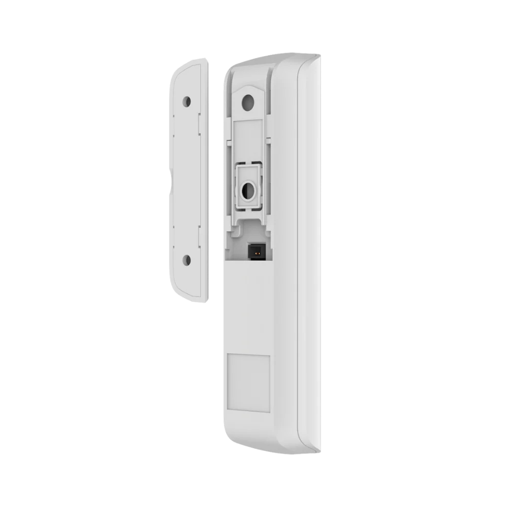 Ajax DoorProtect Jeweller wireless door and window opening detector with magnetic reed switch sensor in white or black.