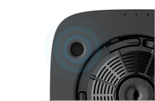AJAX#82203 Ajax FireProtect 2 AC (Heat/Smoke/CO) Jeweller Wireless Mains-Powered Heat, Smoke &amp; Carbon Monoxide Detector White/Black