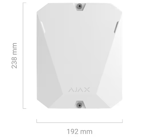 AJAX Superior Fibra Hub Hybrid (4G) White Hybrid Security Control Panel Ethernet LTE – AJAX#71458 - CCTV Importers
