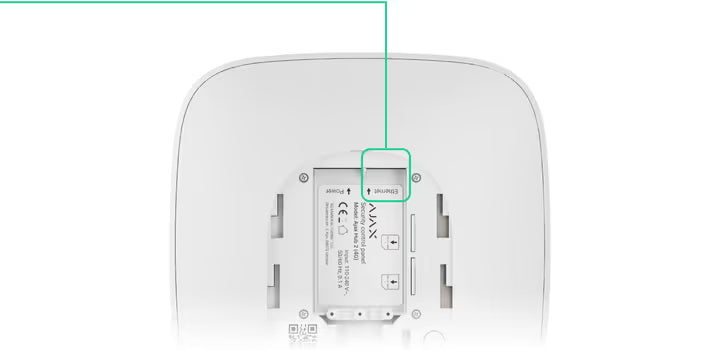 AJAX Hub 2 (4G) Jeweller White Optus 4G SIM Included 12/24/36 Months Plan Wireless Security Hub – AJAX#80011 - CCTV Importers