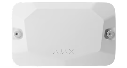 Ajax Module Holder Case B (175) Type B ASP in white and black, Fibra alarm part enclosure for Ajax security systems.