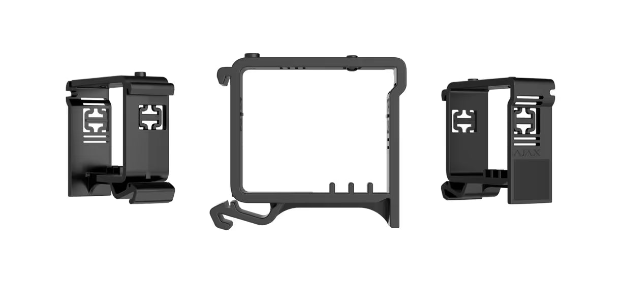 AJAX DIN Holder Black Mounting Bracket for Relay Devices – 35mm DIN Rail | AJAX#40696