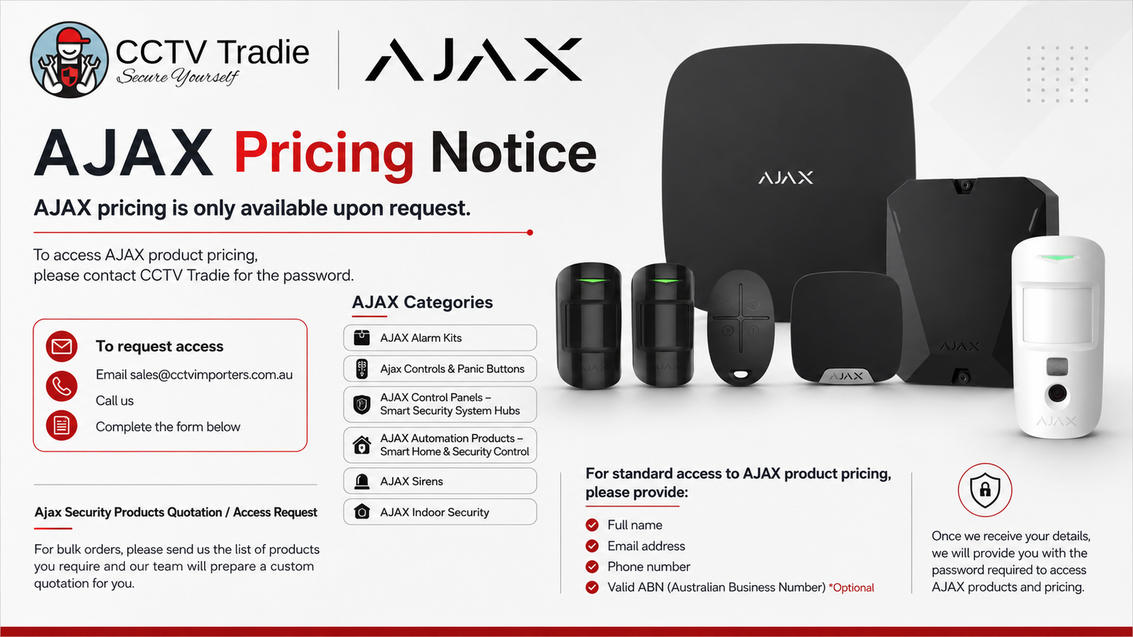Ajax alarm systems