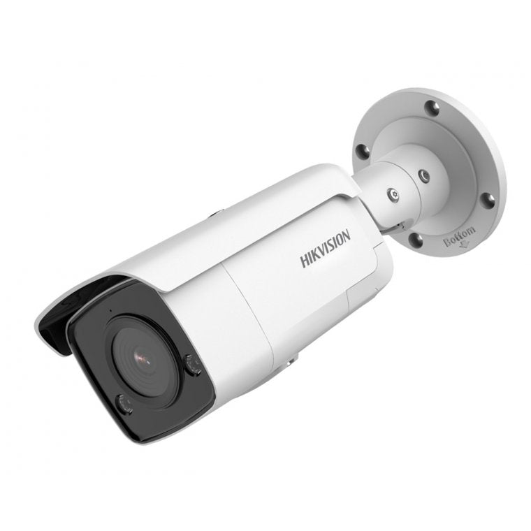 Hikvision DS-2CD2T66G2-ISU/SL 6MP AcuSense Fixed Bullet Network Camera with Strobe Light & Audio Alarm | DarkFighter, IP67, H.265+ 2.8mm