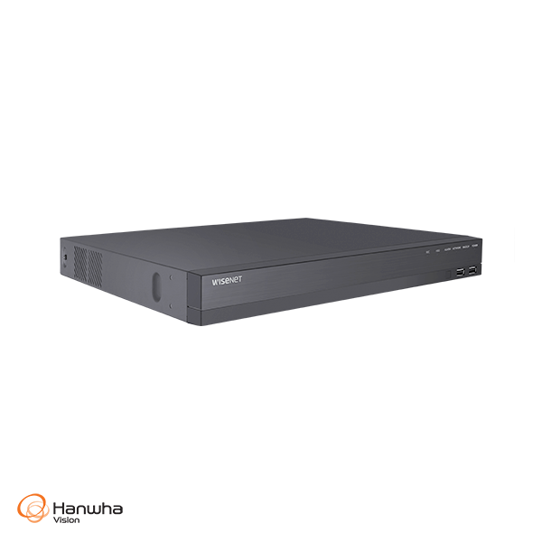 Hanwha Vision CT-ARN-1610S 16CH 8MP H.265 AI NVR with PoE Switch