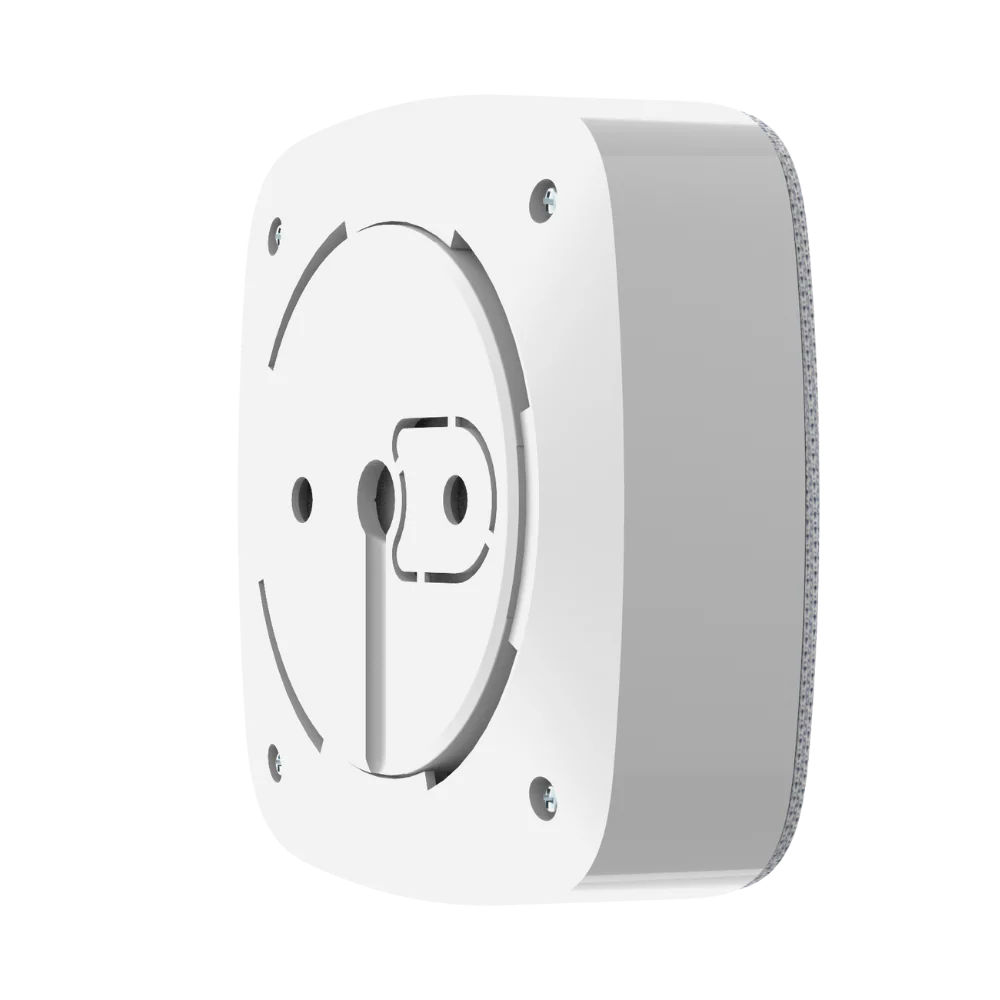 Ajax HomeSiren Jeweller wireless indoor security alarm in white with 100 dB alarm and 2000m range, alarm parts for home security.