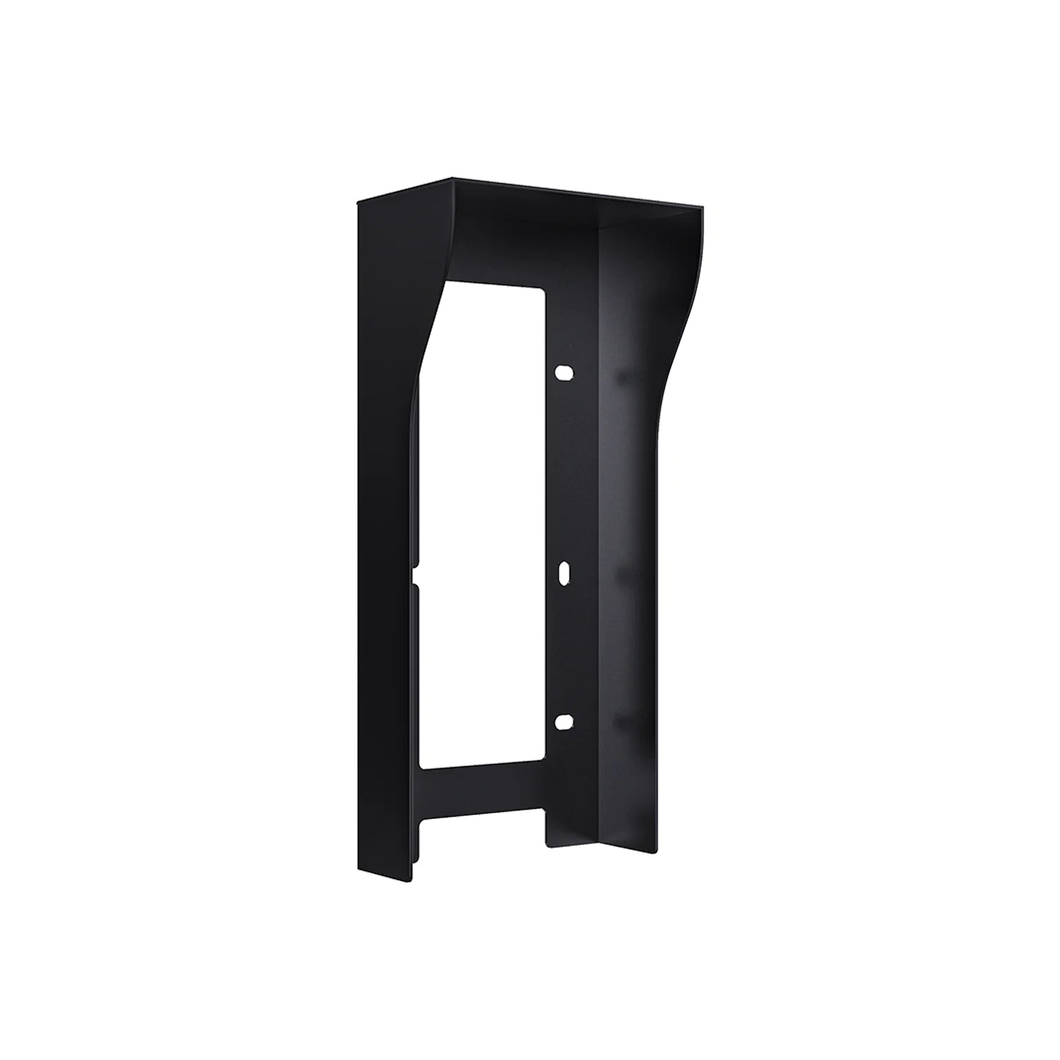 Akuvox R20K/R20B On‑Wall Rain Cover – Black Steel Surface Mount Rain Hood for Akuvox R20K & R20B Intercom Units