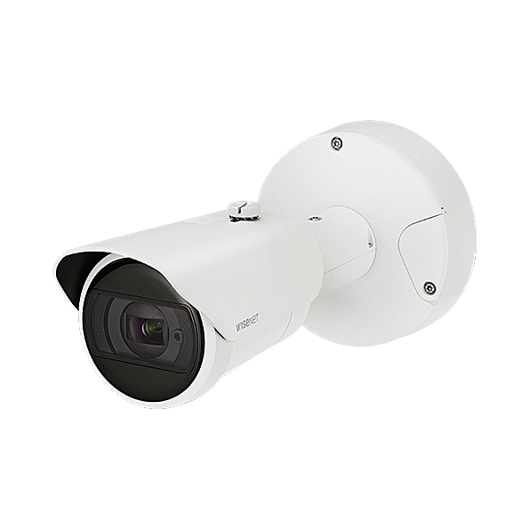 Hanwha Vision Wisenet X-CORE HV-XNO-C7083R 4MP IR Bullet AI Network Camera | 2.8-10mm Motorized Lens | 60fps | IP66/IK10 | Advanced AI Analytics x series