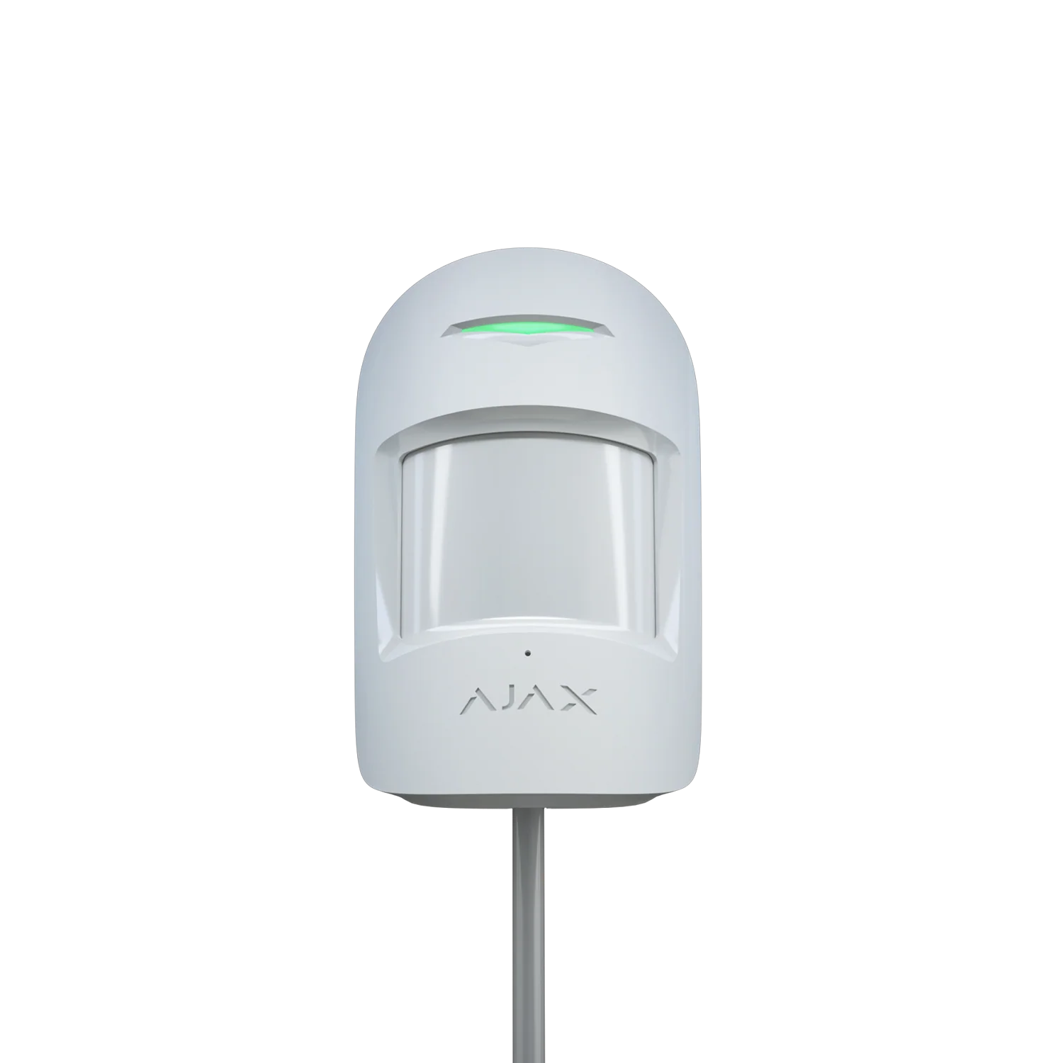 AJAX#33088 Ajax Superior CombiProtect Fibra Wired Motion and Glass Break Detector – White / Black