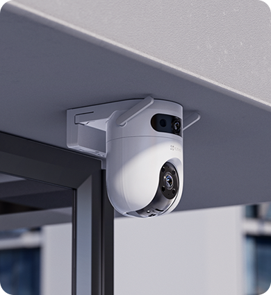 EZVIZ H9c Dual 2K Dual-Lens Pan & Tilt Wi-Fi Camera – Smart All-Round Home Security with AI Detection – Dual‑Lens 360° (Buy 1x H9C 5MP  GET 1x H1C FREE)