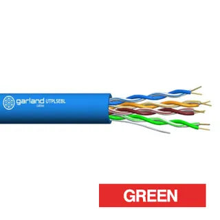 Garland Cat6 UTP Cable – 4 Pair, Solid 23AWG, 305m Box | TC500103 | Cross-Web Separator, UL Listed, 1000BaseT Rated, Blue Jacket