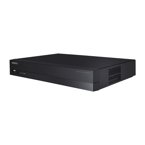 Hanwha Wisenet CT-QRN-430S Q Series NVR, 4CH 8MP with PoE switch, NDAA compliant by Samsung