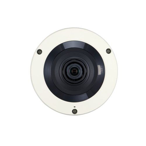 HV-XNF-8010R Hanwha Vision Wisenet X Series 6MP Fisheye Network Camera | 360° Panoramic Surveillance | H.265 | IR 15m | PoE