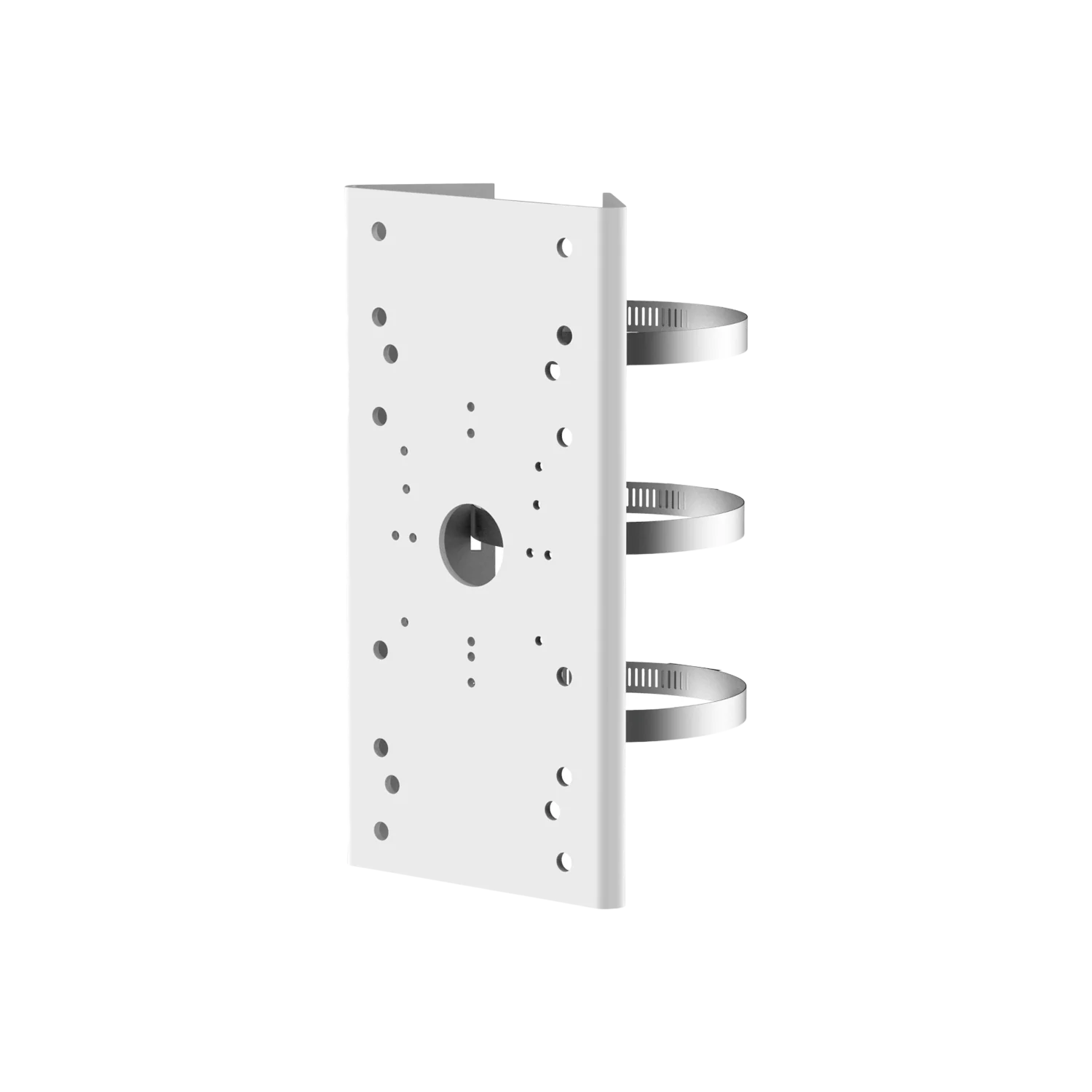 Hikvision / HiLook DS-1275ZJ-SUS Horizontal Pole Mount – SUS304 Stainless Steel, 10kg Load Capacity, Black / White